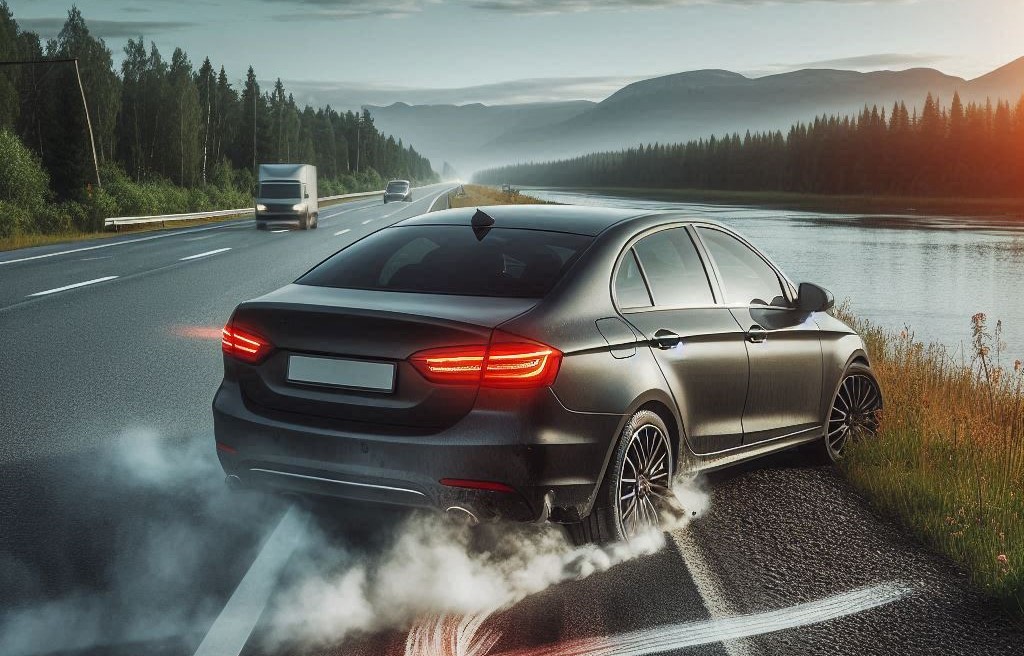 Система экстренного торможения автомобиля