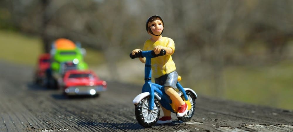 ДТП с наездом на велосипедиста