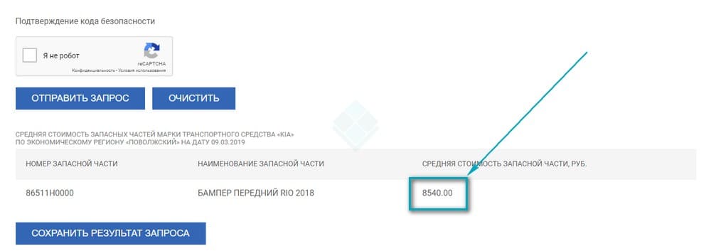 Сколько выплатят за передний бампер по ОСАГО?