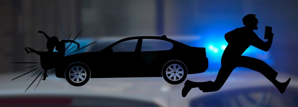 Убежал с места происшествия в аварии с участием пешехода