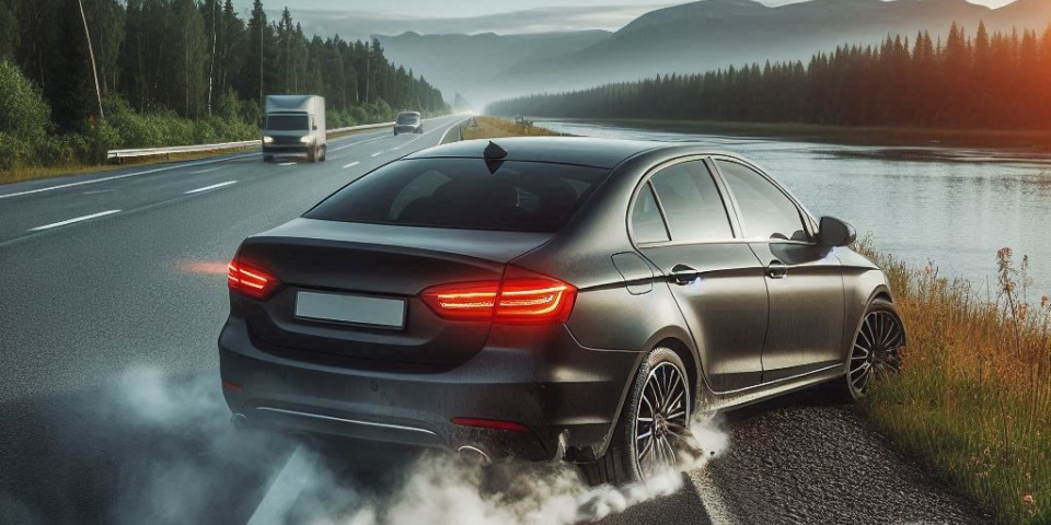 Система экстренного торможения автомобиля