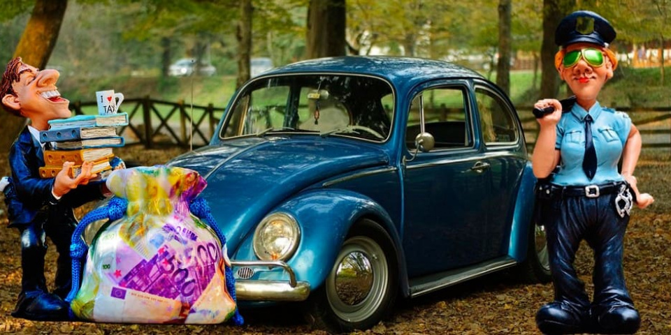 Штраф за ОСАГО на стоячее авто